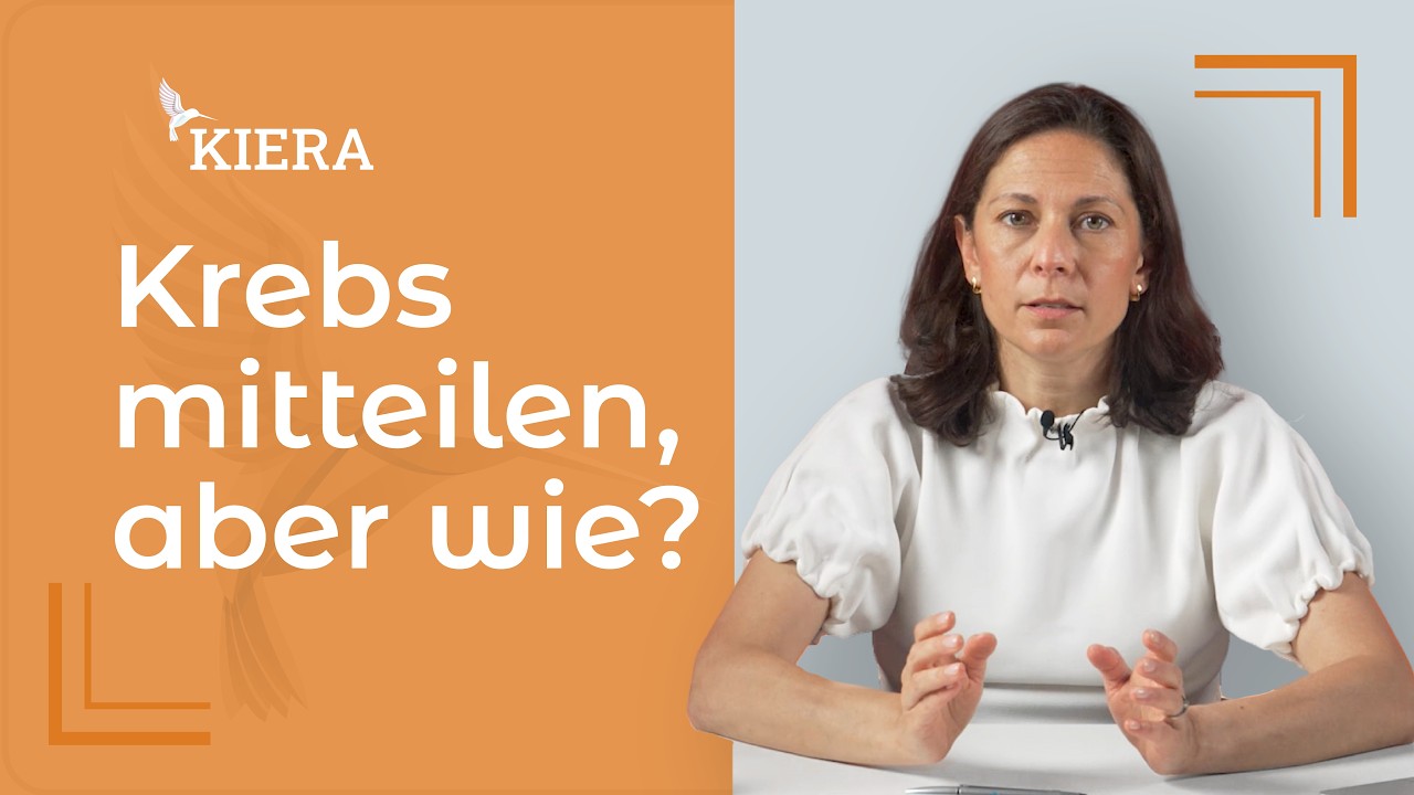 Diagnose Krebs: Wie sage ich es meinen Angehörigen?