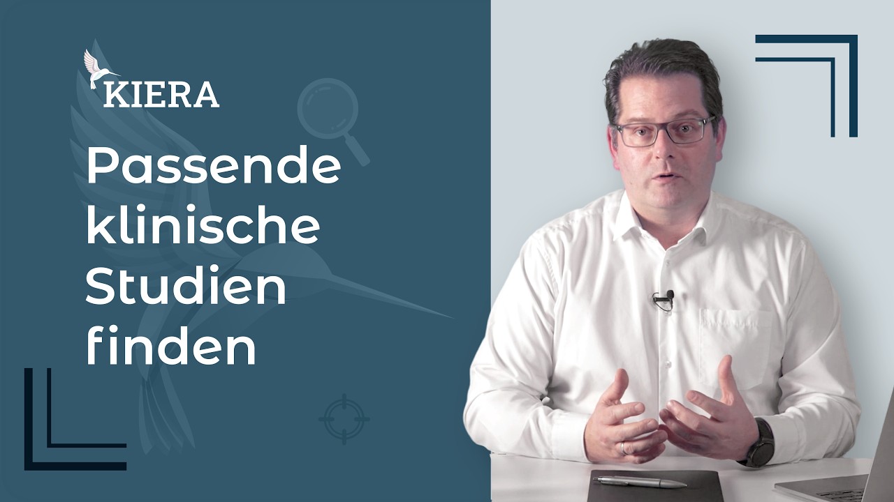Wie finde ich eine klinische Studie, die zu meiner Krebserkrankung passt?